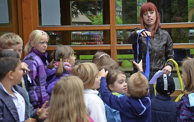 In St. Peter   an der Grundschule war ... Bundesfreiwilligendienstlerin ttig.   | Foto: Alexandra Wehrle