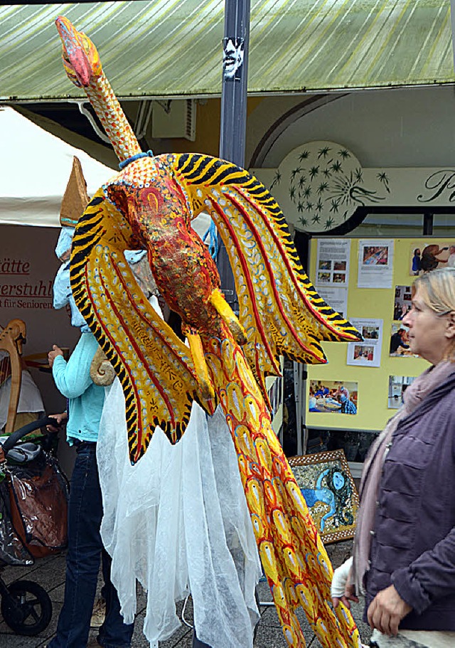 Originell und selbstgemacht: Dafr steht der Knstlermarkt.   | Foto: Jahn