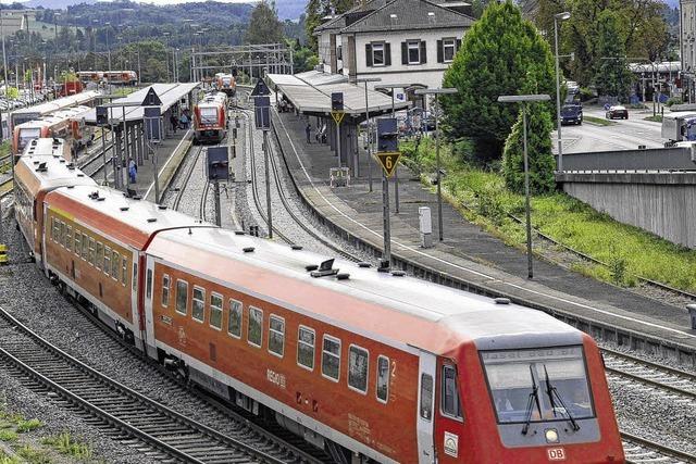 Stillstand bei der Bahn