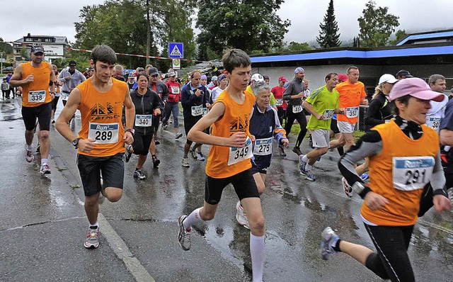 Der Volkslauf ist eine beliebte Veranstaltung fr Sportler der Region.   | Foto: Archivbild: Monika Hofmeier