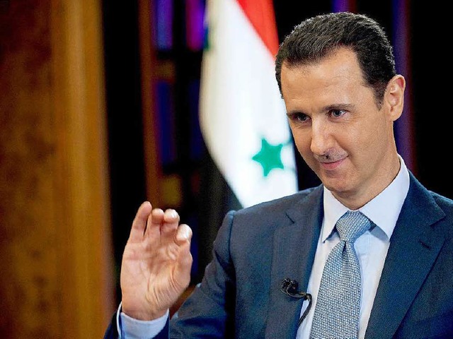 Der syrische Prsident Baschar al-Assad  | Foto: dpa