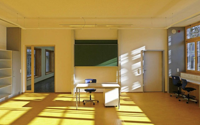 Blick in ein neu gestaltetes Klassenzimmer   | Foto: Architekturbro Kromer-Piek