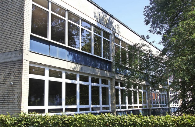 Die Schule in Rheinhausen beschftigte...les Thema der bevorstehenden Klausur.   | Foto: Ilona Hge