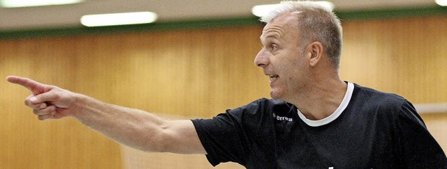 Trainer Ulf Seefeldt hat dem HGW Hofwe...Waldkirch den Weg zum Sieg  gewiesen.   | Foto: Archiv: Alexandra Buss