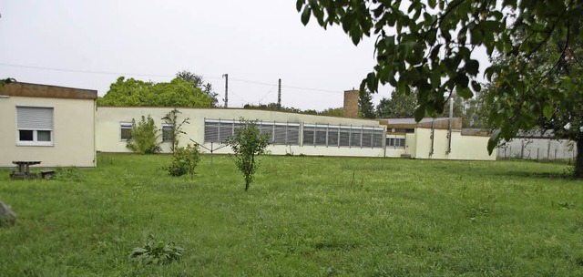 Auf diesem Wiesengelnde hinter dem De...ung fr Flchtlinge realisiert werden.  | Foto: Martin Pfefferle