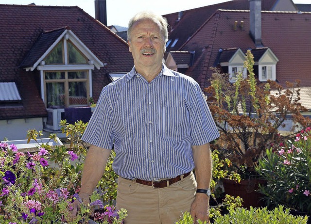 Waschechter Offenburger: Hans Rottenecker   | Foto: peter heck