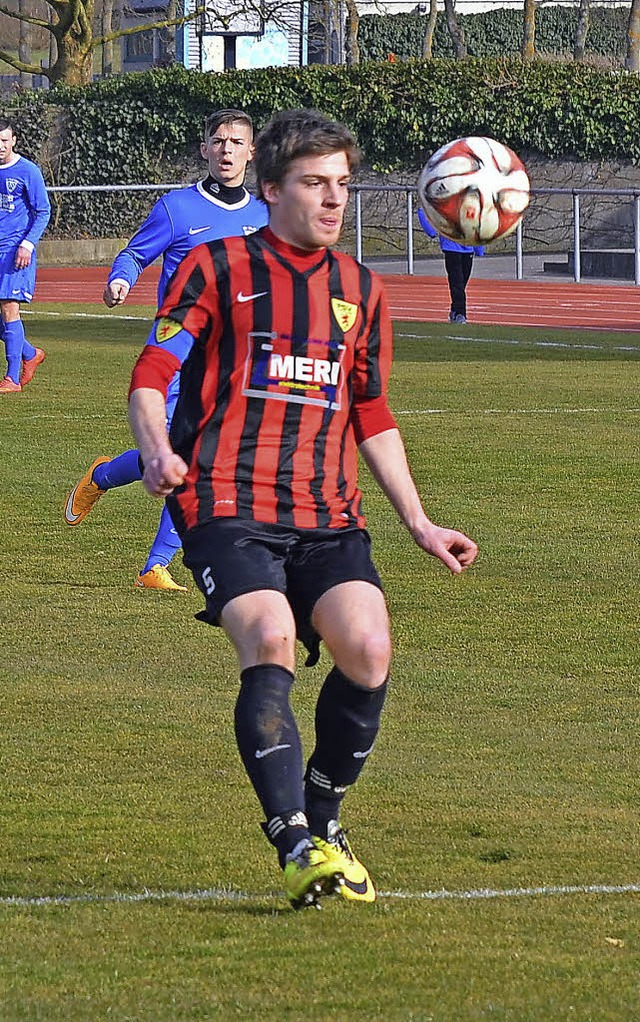 Gegen Herbolzheim wohl nicht am Ball: FSV-Kapitn Stephan Leipert   | Foto: uwe Rogowski