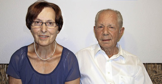 Seit 50 Jahren sind Ursula und Adolf Wangler ein Paar.     | Foto: Herbert trogus