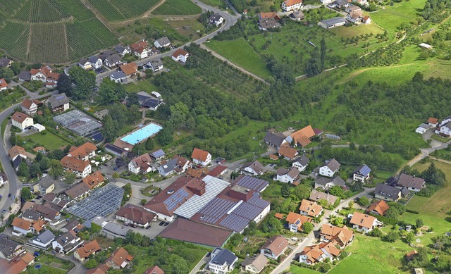 Durbach, hier ein Blick in Richtung Osten, will sich fit machen fr die Zukunft.  | Foto: archivfoto: burgmaier