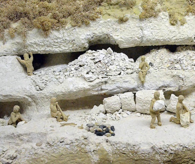 Jaspis war vor 6000 Jahren begehrt. An...hen Jaspisgrube in Kleinkems möglich | Foto: vl Jaspis war vor 6000 Jahren begehrt. An...hen Jaspisgrube in Kleinkems möglich | Foto: vl