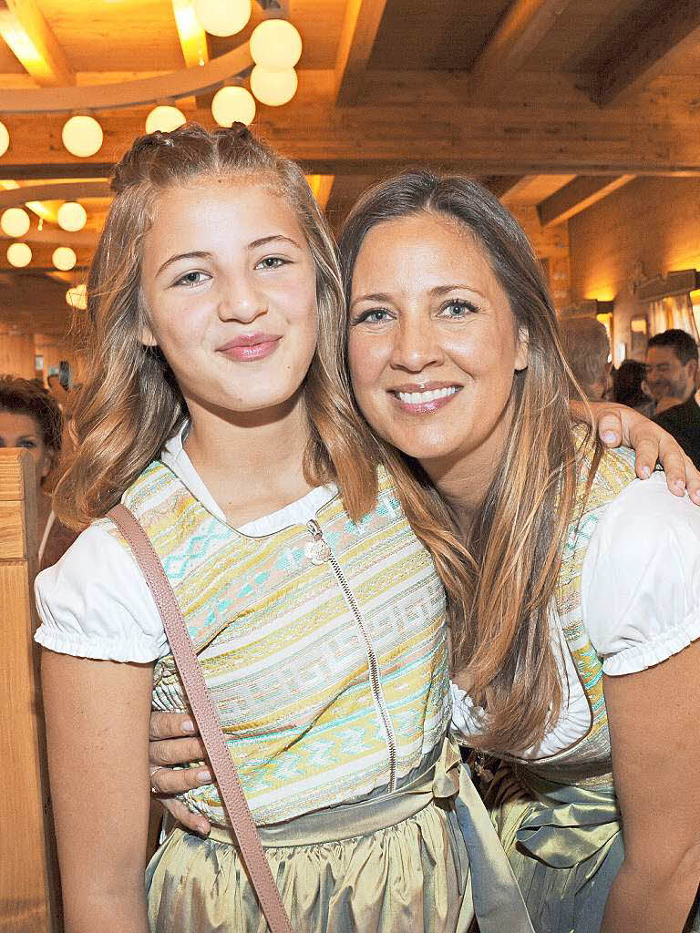 Unternehmerin Dana Schweiger und ihre Tochter Emma.