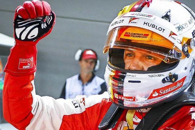 Vettel siegt in Singapur