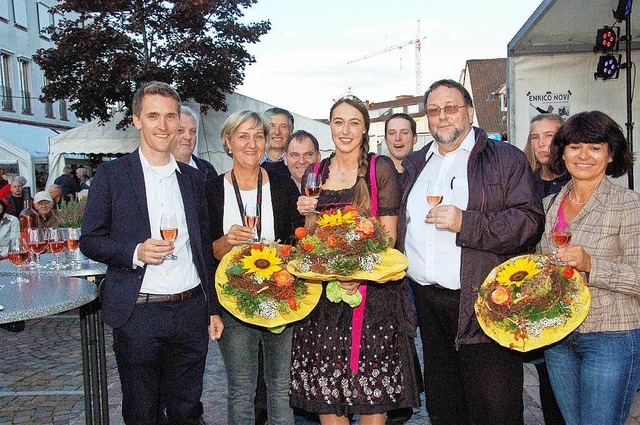 Der Arbeitskreis &#8222;Treffpunkt Gun...meister Raphael Walz bei der Erffnung  | Foto: Andrea Steinhart