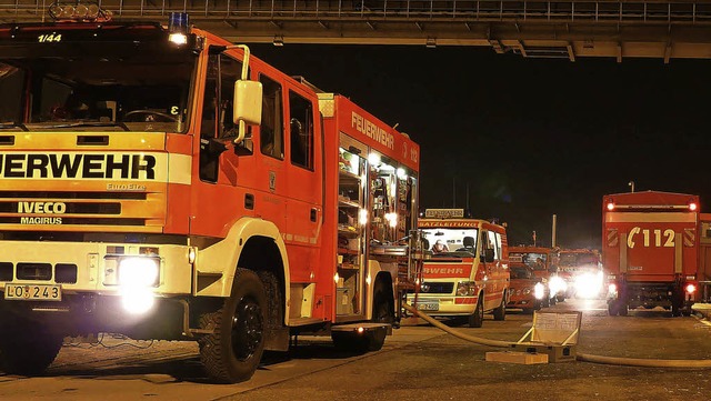 Bei einem Gefahrguteinsatz  Anfang 201...Feuerwehr Kosten von fast 50000 Euro.   | Foto: Utke