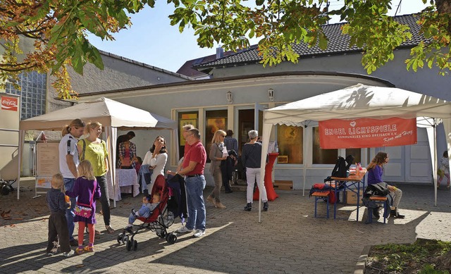 Der Verein Kommunales Kino Breisach feierte sein einjhriges Bestehen.   | Foto: Elisabeth Saller