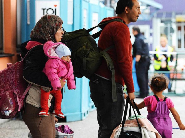 Auch Flchtlinge aus Syrien werden bald in Bad Krozingen unterkommen.  | Foto: dpa