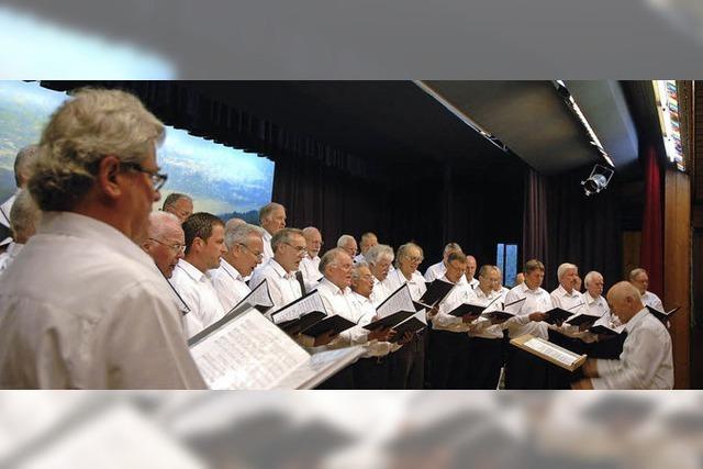 Konzert des Liederkranz Eintracht in St. Blasien-Menzenschwand