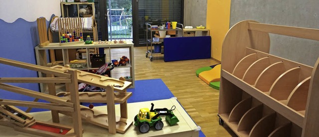 Der neue Gruppenraum der Kinderkrippe im Brgerhaus von Au ist fertig.   | Foto: Julius Steckmeister