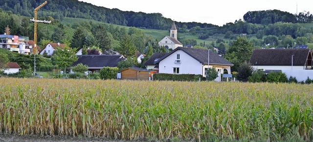 An der Schmiedestrae, am nrdlichen O...en, wird das Mehrfamilienhaus gebaut.   | Foto: Umiger