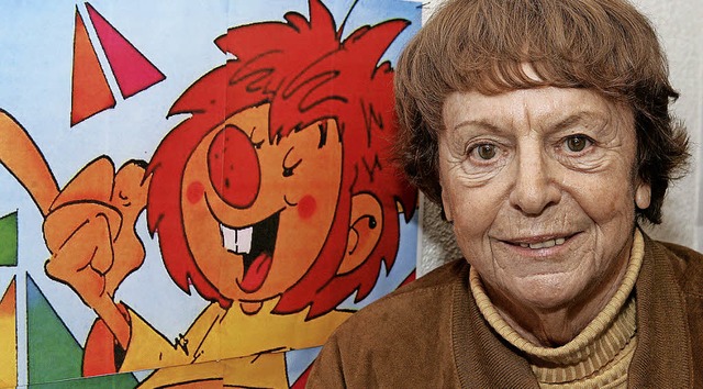 Untrennbar: Ellis Kaut und der Pumuckl  | Foto: dpa