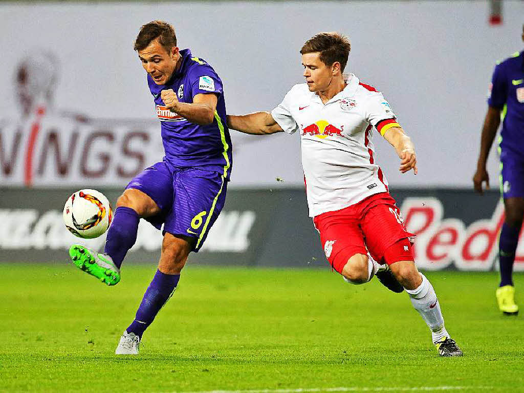 Nach 90 Minuten zeigte in der RedBull Arena die Anzeigetafel ein 1:1 an.