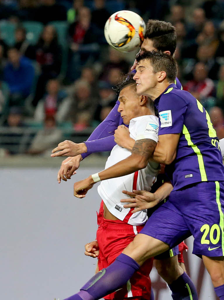 Nach 90 Minuten zeigte in der RedBull Arena die Anzeigetafel ein 1:1 an.