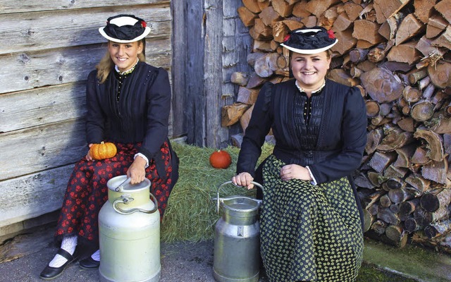 Milch ist das Motto beim Erntedankfest des Heimatvereins Kappel  | Foto: Dennis Wipf