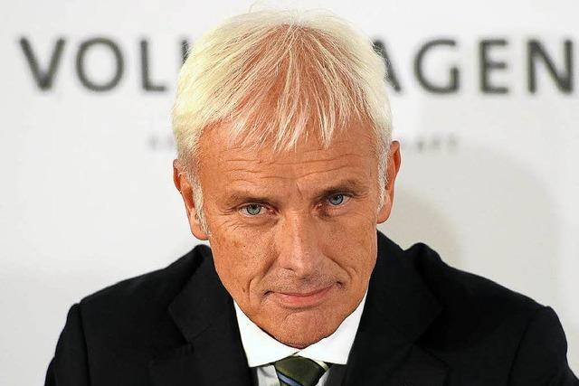 Matthias Müller wird neuer VW-Chef