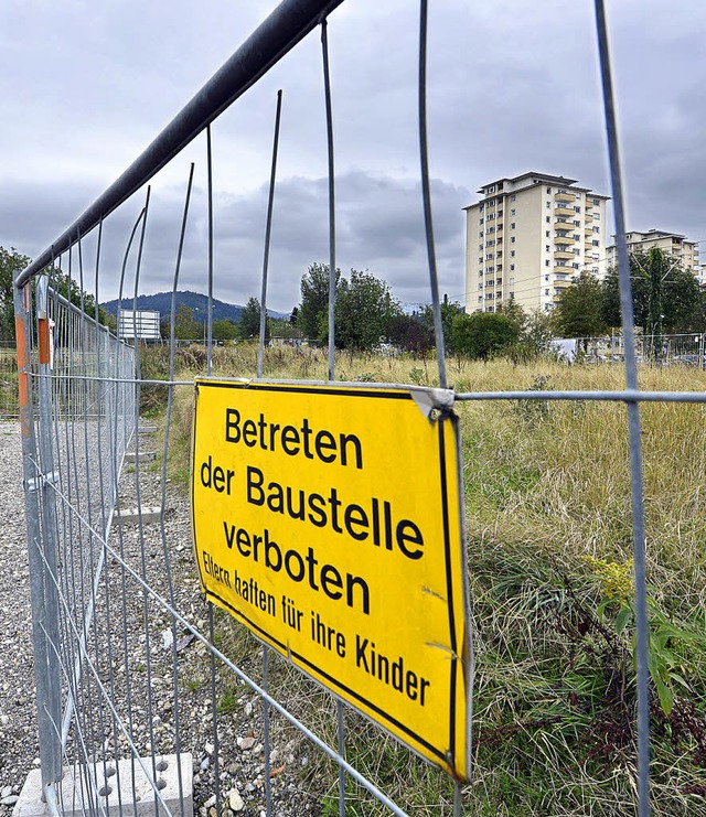 Eine Baustelle gibt es noch nicht im k...will Mitte Oktober als Erste loslegen.  | Foto: Bamberger