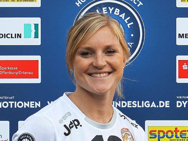 Richarda Zorn vom VC Offenburg ist sch...Mal wertvollste Spielerin der Partie.   | Foto: VCO