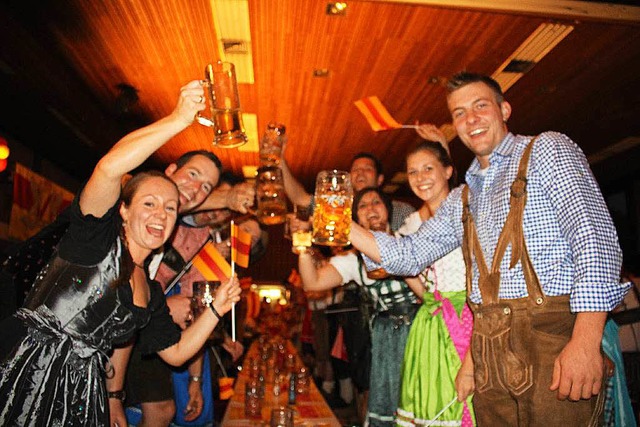 Badisches Oktoberfest in der Fritz-Boehle-Halle in Emmendingen  | Foto: Felix Lieschke