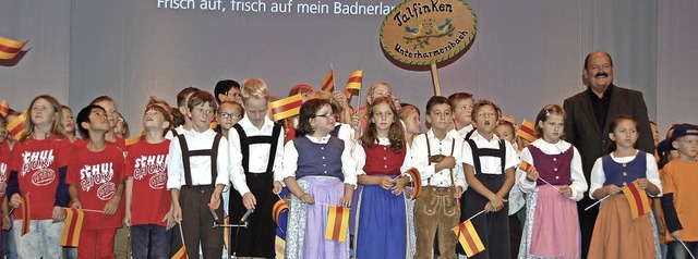 Die Unterharmersbacher &#8222;Talfinke...chler aus Berghaupten wurden Dritte.   | Foto: hubert rderer