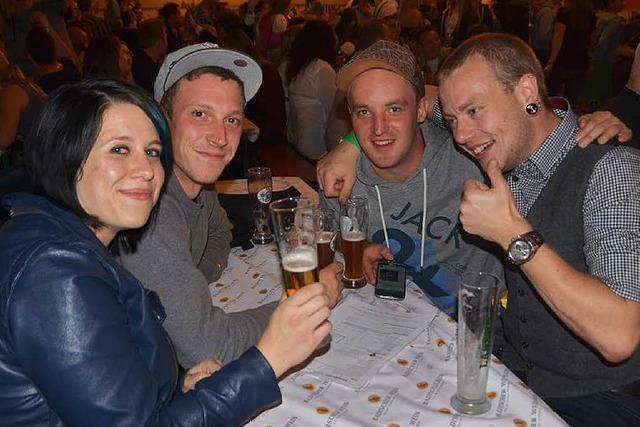 Super-Stimmung beim Winzerfestsamstag 2015