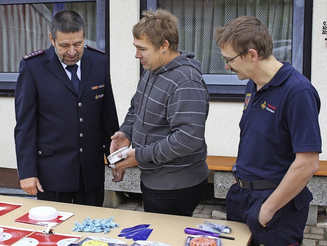 Informationen ber Rauchmelder erhielt...lungswehr Eisenbach eingeladen hatte.   | Foto: Gert Brichta