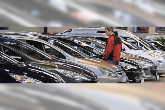 Autohndler prsentieren 600 Gebrauchtwagen auf der Messe