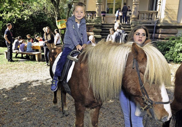 Zu den Angeboten im Park der Michaelsc...el der kleine Nick groen Spa hatte.   | Foto: Thomas Kunz