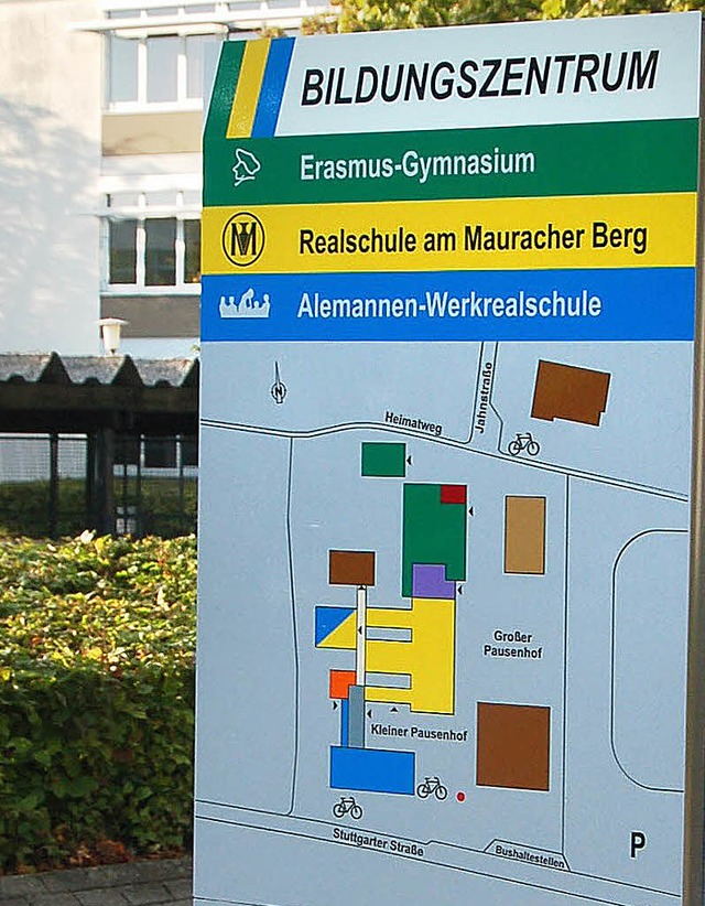 Das  Bildungszentrum in Denzlingen wandelt sich.   | Foto: Frank Kiefer