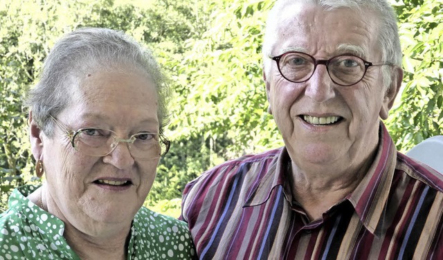 Bernard und Christel Schlautmann aus B...bach sind seit 50 Jahren verheiratet.   | Foto: Roland Gutjahr