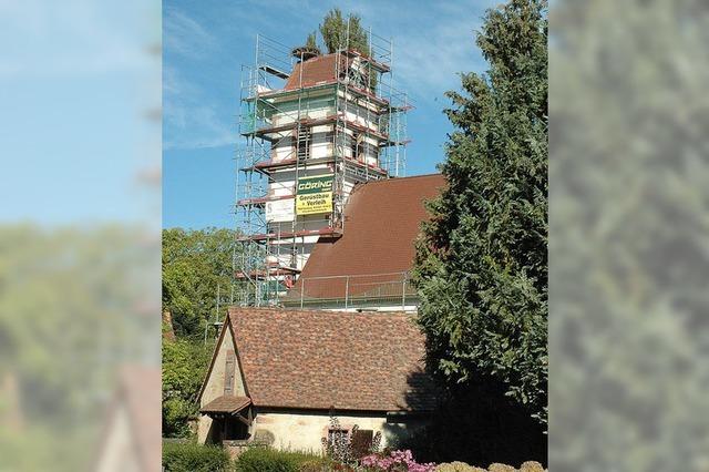 Sanierung in Schallbach: Jetzt trgt das Kirchendach wieder
