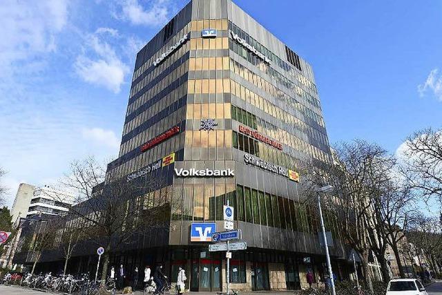 Volksbank-Hochhaus und Hotel Rheingold werden abgerissen und neu errichtet