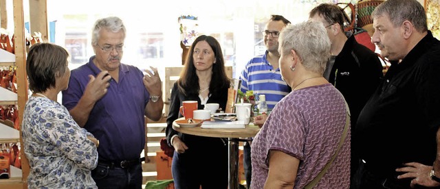 Die SPD Zell besuchte den Cabanja-Weltladen zur Fairen Woche.  | Foto: ZVG