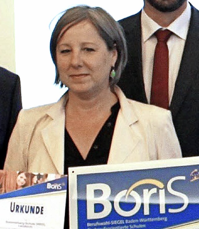 Boris Preisverleihung an die Sommerberg-Schule Lenzkirch  | Foto: Privat