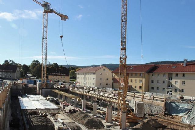 Bauarbeiten rund um den Friedrich-Ebert-Platz gehen zgig voran