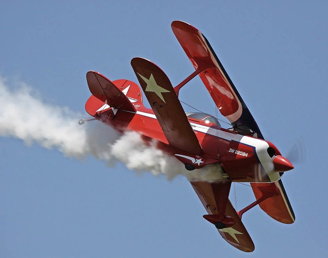 Flugmodelle gehen auch in die Luft.   | Foto: Veranstalter