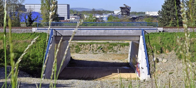 Durch diese Unterfhrung am Hornboden soll die neue B34 zeitweise verlaufen.   | Foto: Peter Gerigk