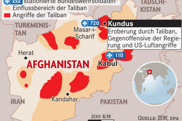 Die Bundeswehr bert die afghanischen Streitkrfte
