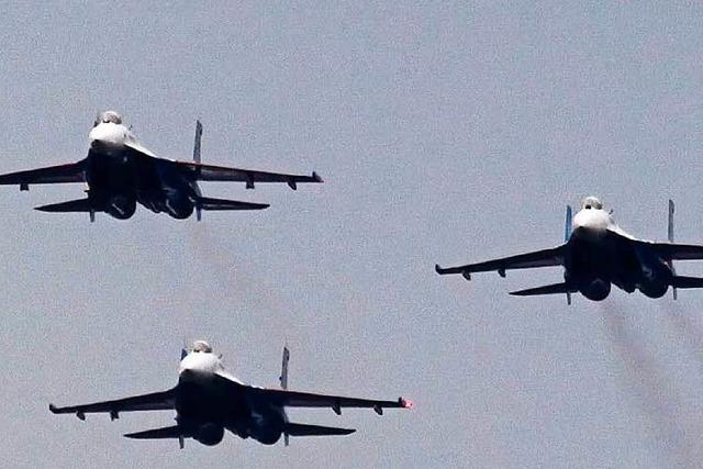 Luftschlge in Syrien: Russland greift ein