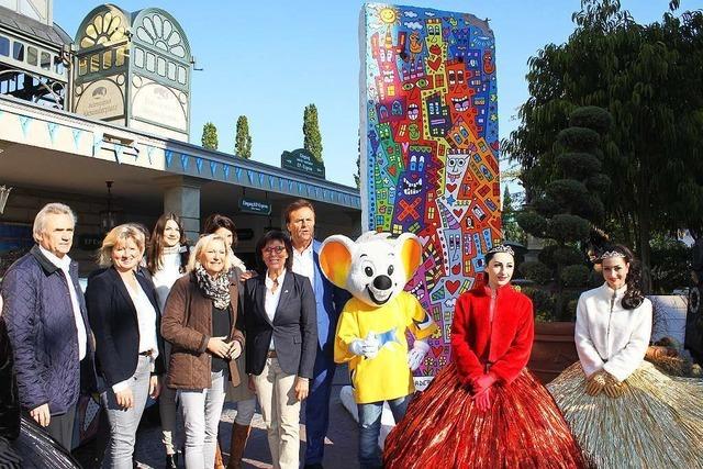 Ein Stck Berliner Mauer im Europa-Park