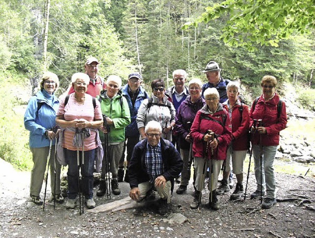 Die Waldkircher Naturfreunde waren im Kleinwalsertal.   | Foto: Verein