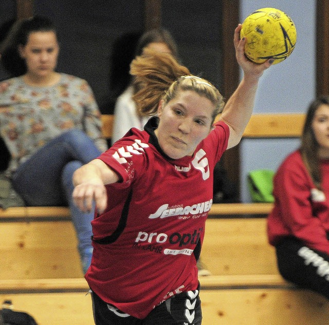<BZ-FotoAnlauf>Landesliga Frauen:</BZ-...rdings beim Heimspiel der HSG passen.   | Foto: Bettina Schaller